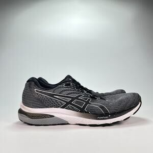 ASICS GEL Cumulus 22 Black Gray Low Top Athletic Running Shoes Men's Size 12